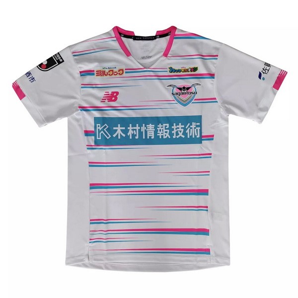 Thailande Maillot Football Sagan Tosu Exterieur 2021-22 Blanc